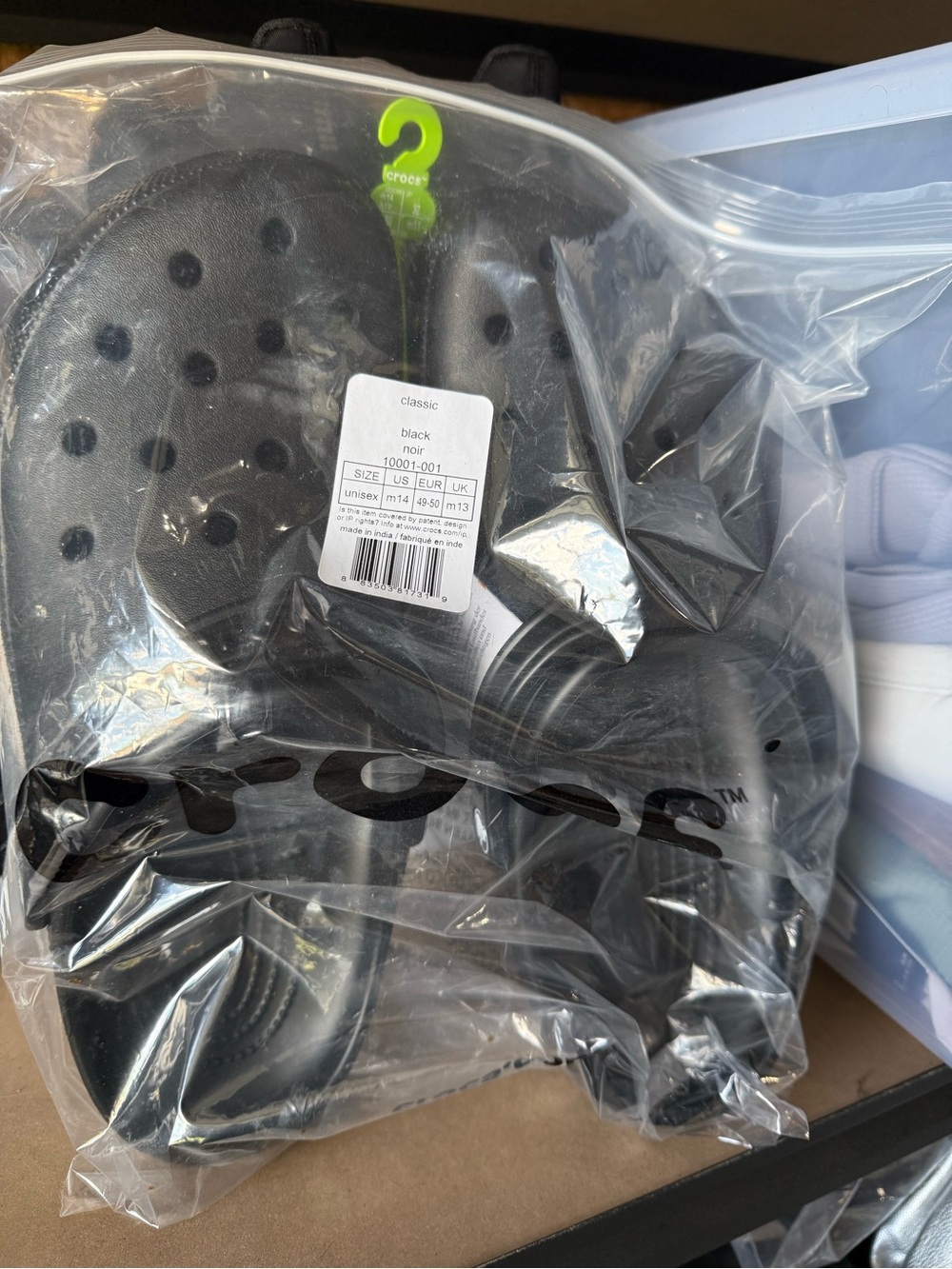 CROCS Classic Clogs in Black
